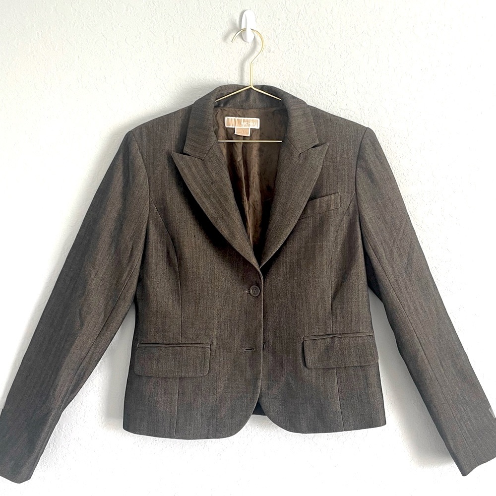 {MICHAEL Michael Kors} Golden Brown Blazer